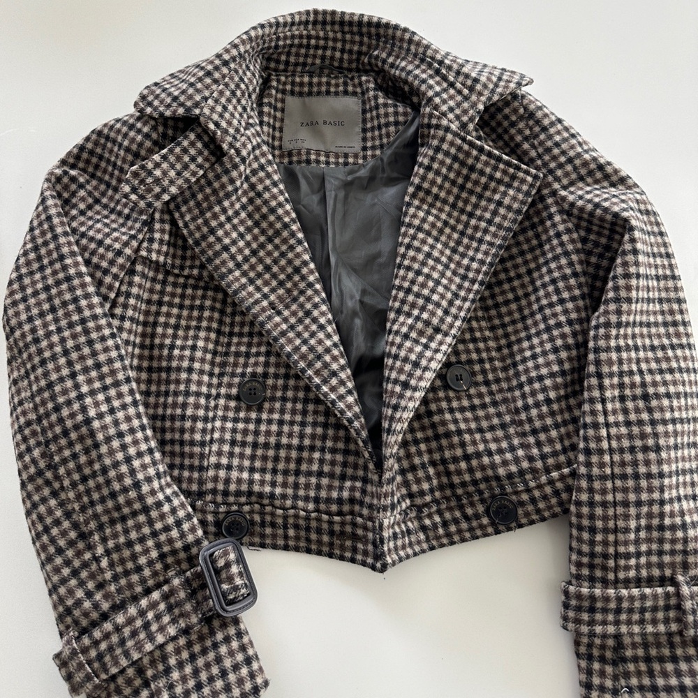 Zara wool jacket British